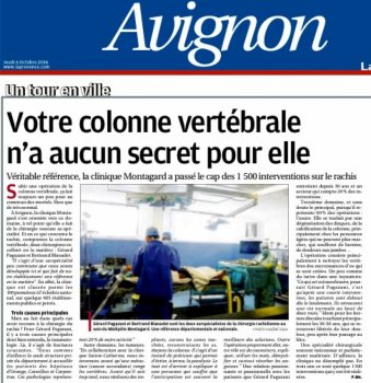 La Provence 06 octobre 2016