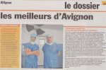 Article sur les chirurgiens du rachis AVI CITY LOCAL NEWS, octobre 2013